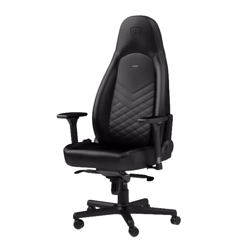 Noblechairs ICON Gaming Chair Black | NBL-ICN-PU-BLA | Tax Free