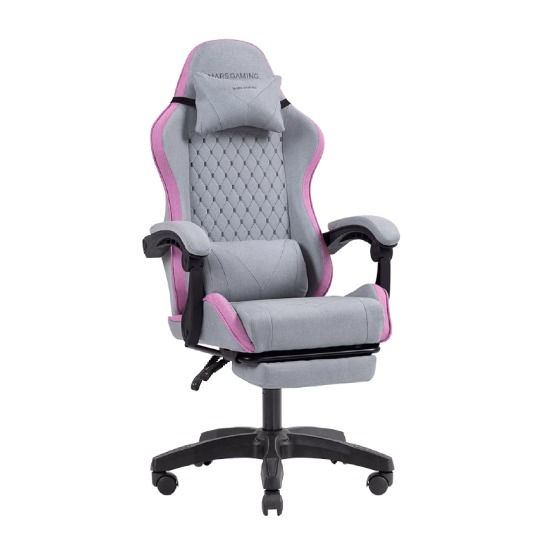 Mars Gaming MGC-X Fabric Gaming Chair | Pink | MGCXFGRPK