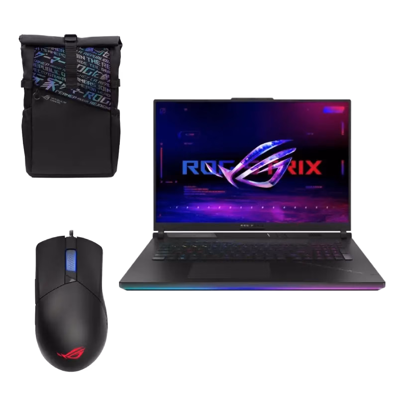 Asus Rog Strix Scar 18 | Core i9-14900HX – 64GB – 1TB NVMe – RTX4090 – 18″ | 3 Year Warranty