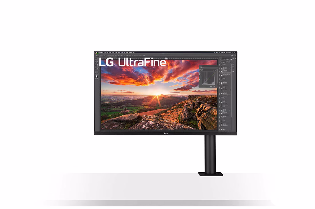 LG 32UN880-B 32 Inch UltraFine™ Display Ergo 4K HDR10 Monitor