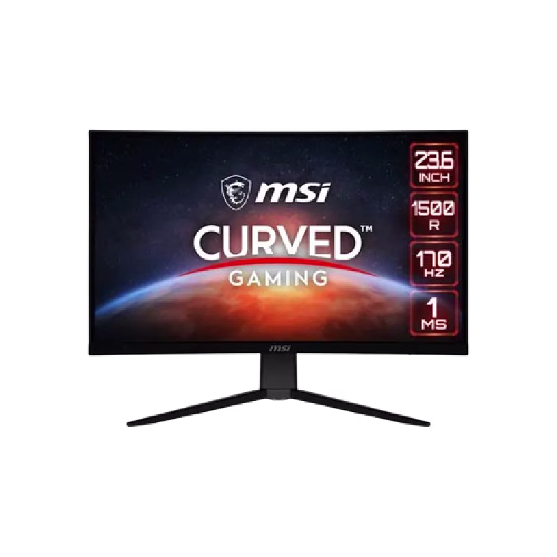 MSI G242C 23.6″ 170HZ FHD CURVED GAMING MONITOR