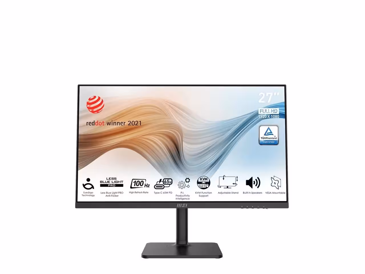 MSI Modern MD272XP Black | 27″ – 100Hz – IPS – Monitor