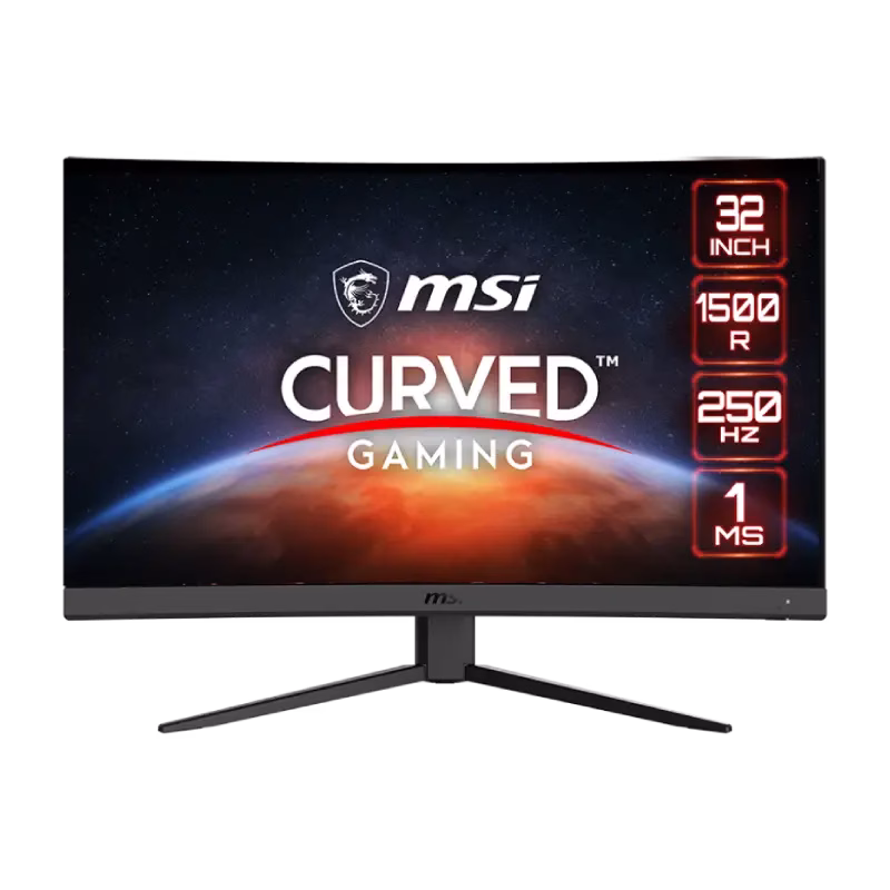 MSI G32C4X 32″ 250Hz Curved Gaming Monitor | TF