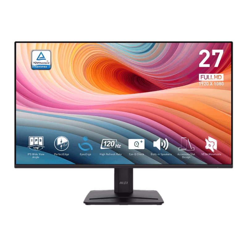 MSI PRO MP275 E2 27″ 120Hz Business Monitor | 3 Years Warranty