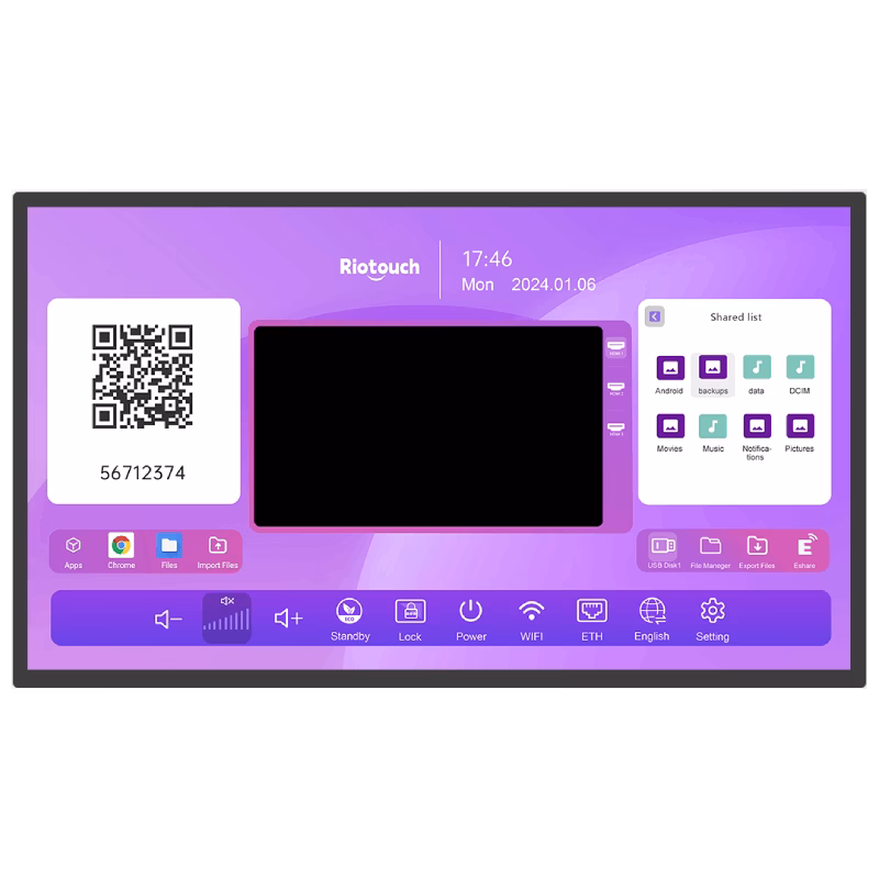Riotouch Interactive Panel 86″