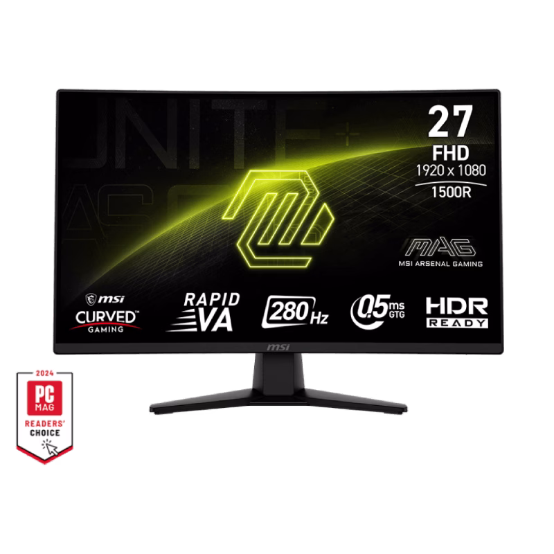 MSI MAG 274CXF 27″ FHD 280Hz Curved Gaming Monitor | TF