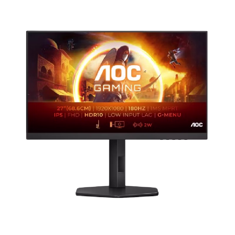 AOC 27G4X 27″ 180Hz 0.5ms FHD Gaming Monitor