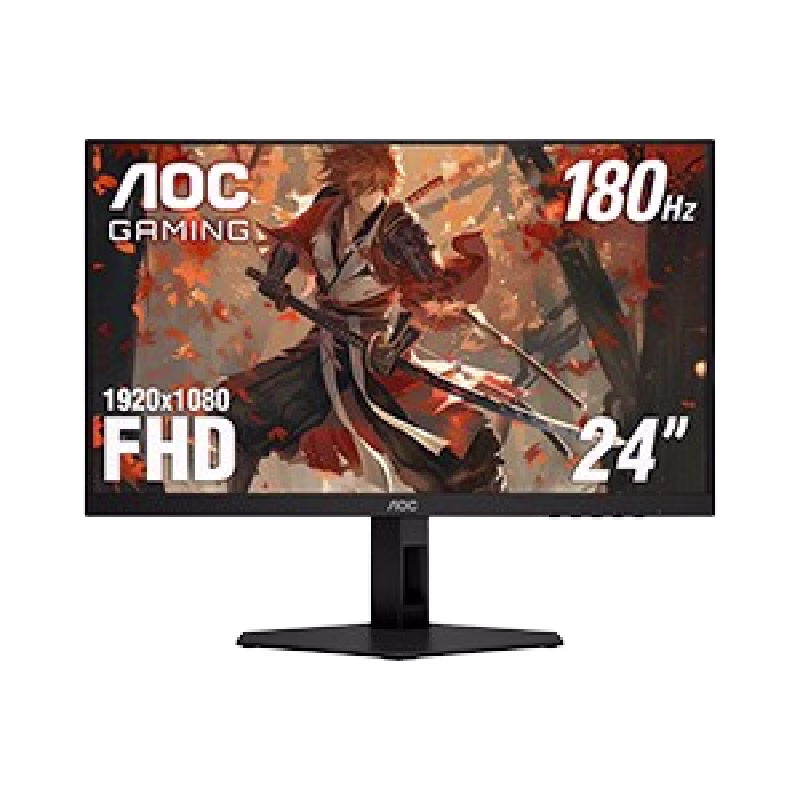 AOC 24G4E 24″ 180Hz 0.5ms Gaming Monitor