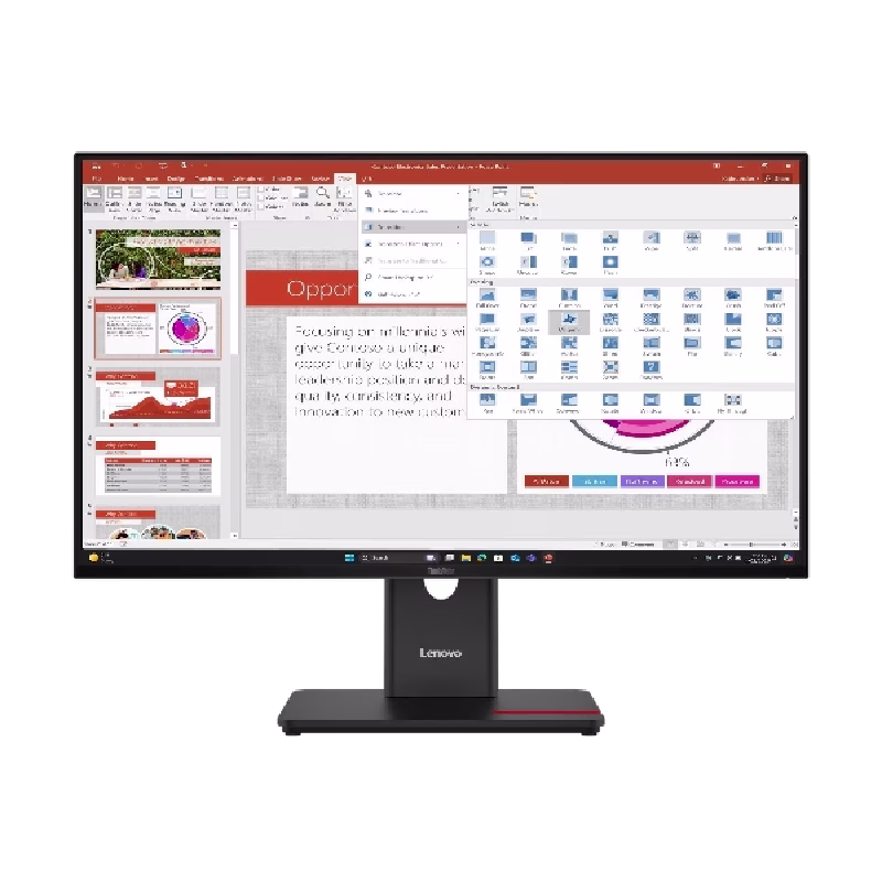 Lenovo ThinkVision T27-40 27” FHD Monitor | 64A5MAT6EU