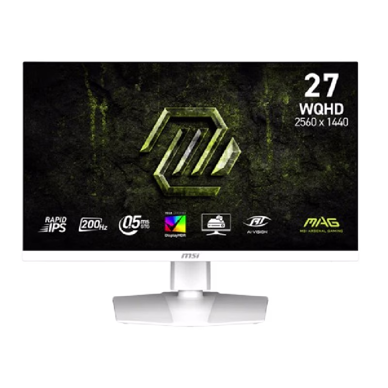 MSI MAG 274QRFW E20 200Hz WQHD Gaming Monitor White