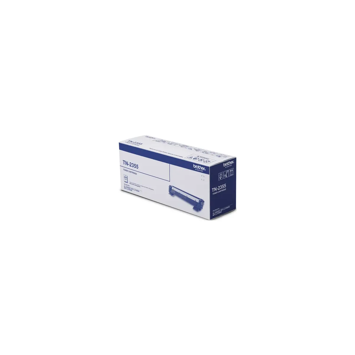 Brother Genuine Tn-2355 High Yield Black Ink Printer
