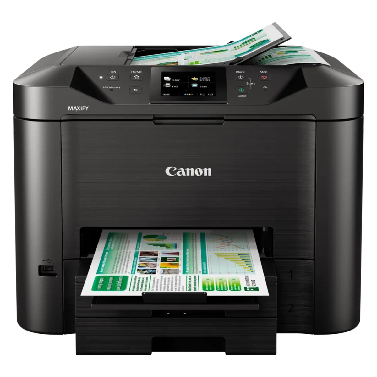 Canon Business Inkjet Series – MAXIFY 4 In 1 Business Inkjet MAXIFY MB5440 Fast All-In-One for a busy small office with print, copy, scan and fax functions, 24 ipm mono, 15 ipm... image 3