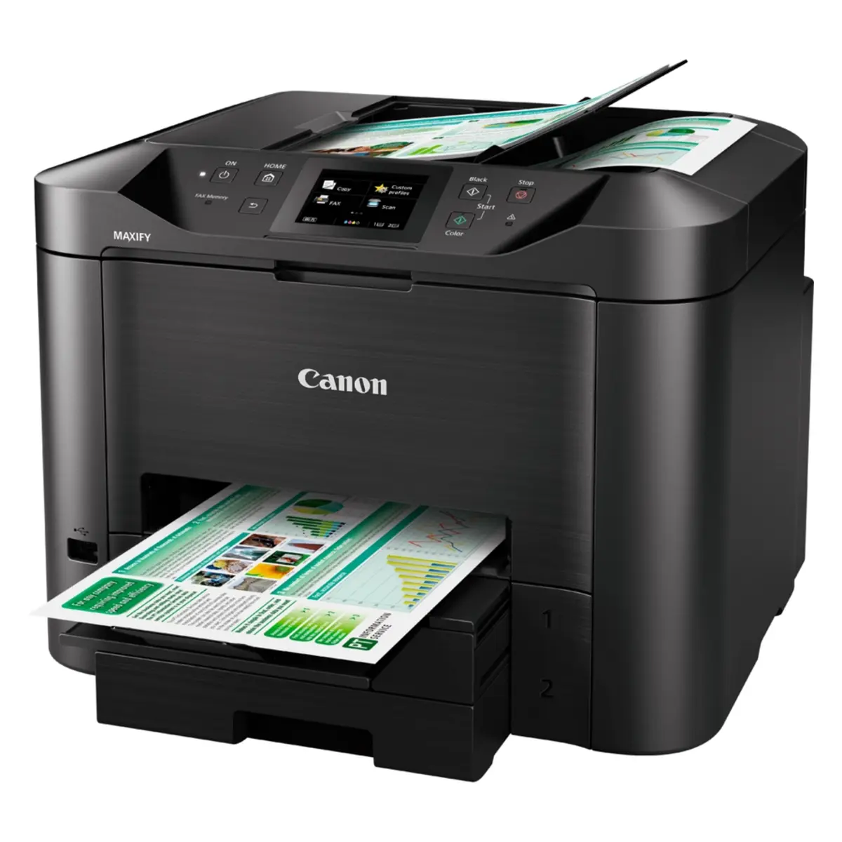 Canon Business Inkjet Series – MAXIFY 4 In 1 Business Inkjet MAXIFY MB5440 Fast All-In-One for a busy small office with print, copy, scan and fax functions, 24 ipm mono, 15 ipm... image 4