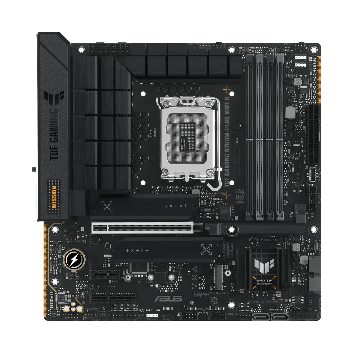 ASUS TUF GAMING B760M-PLUS WIFI II mATX DDR5 Motherboard | ASUS-B760M-PLUS-WIFI